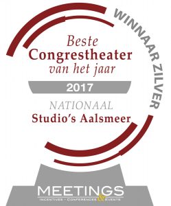 Congrestheater Studio's Aalsmeer zilveren medaille